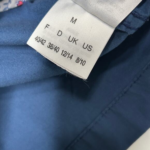 Aigle Jacket Women’s Medium 40 8/10 Blue Zip Front Snap Placket Made in France - Picture 13 of 15